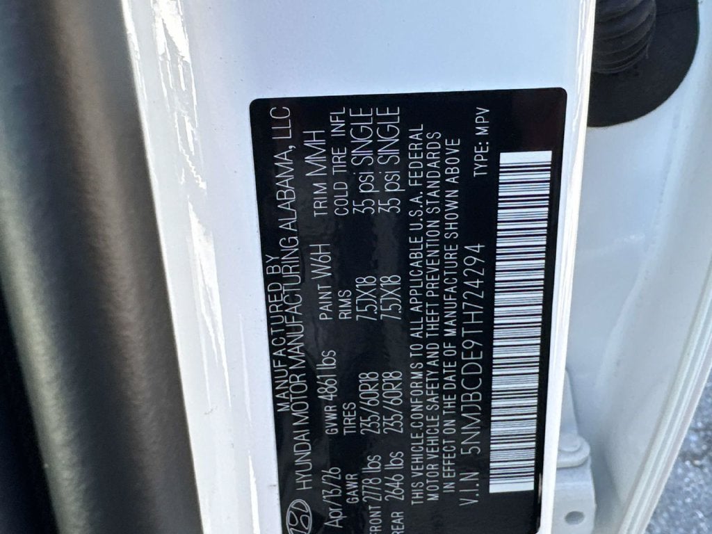 2026 Hyundai TUCSON SEL