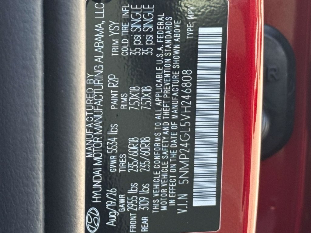 2027 Hyundai SANTA FE SEL