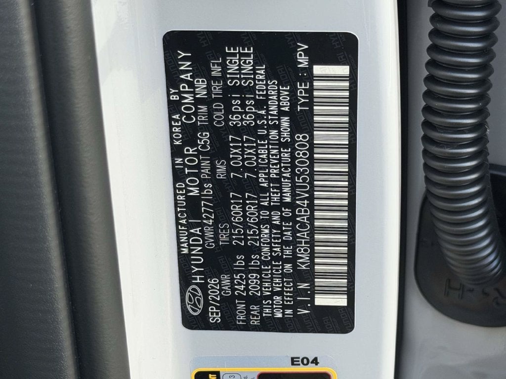 2027 Hyundai KONA SE