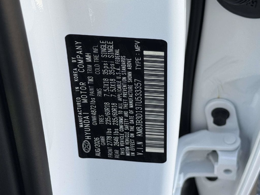 2026 Hyundai TUCSON HYBRID SEL