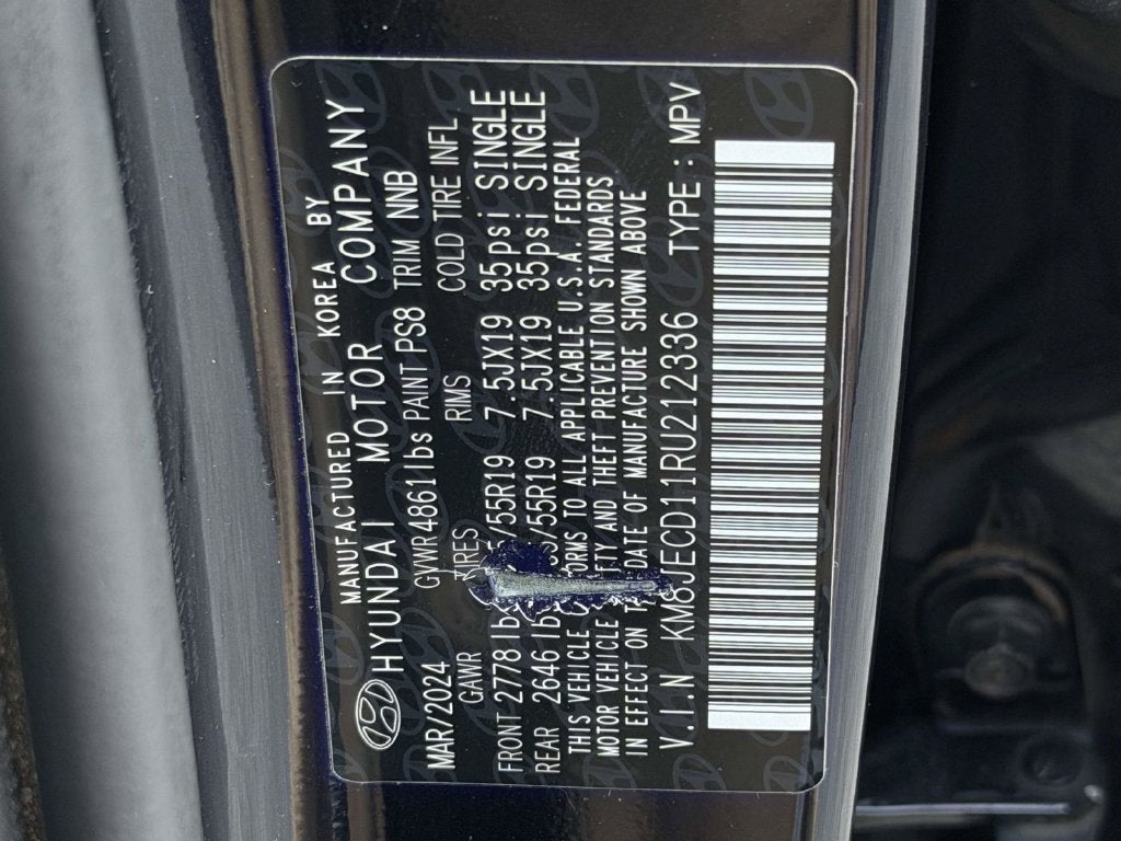 2024 Hyundai TUCSON HYBRID Limited