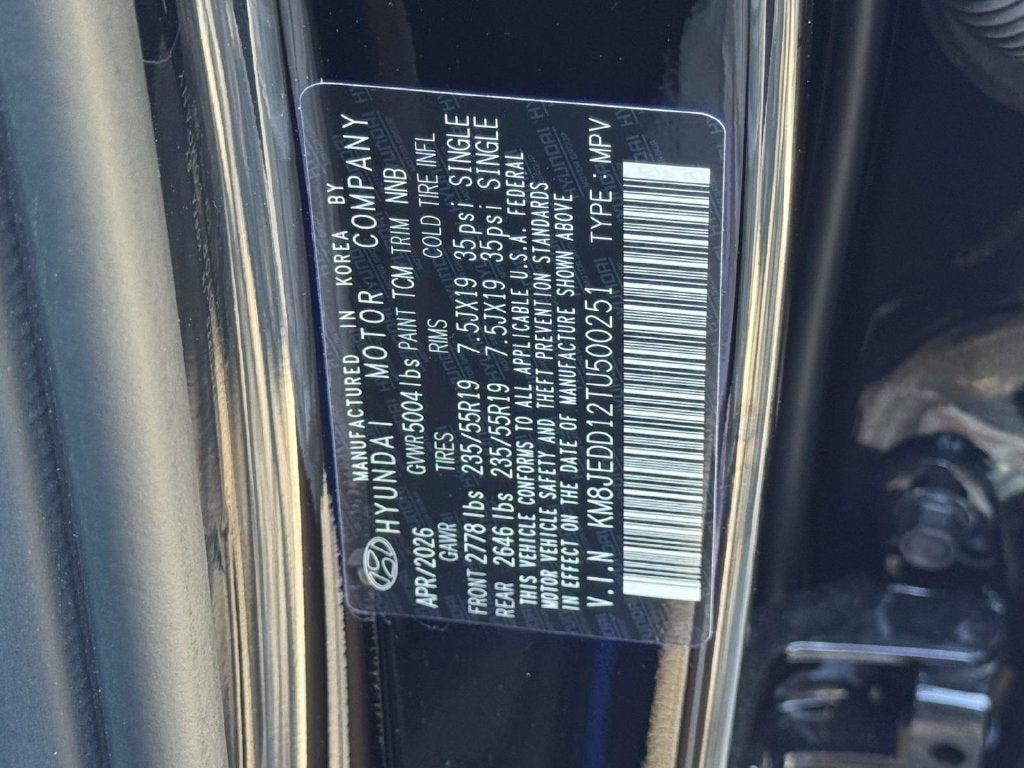 2026 Hyundai TUCSON HYBRID Limited