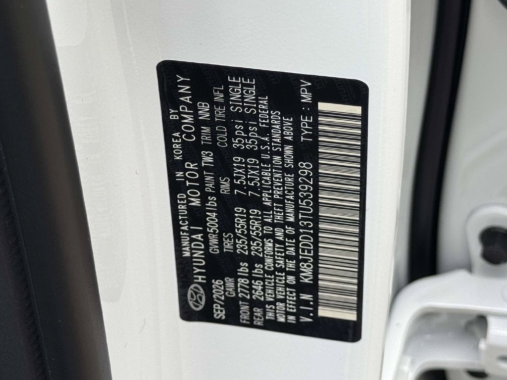 2026 Hyundai TUCSON HYBRID Limited
