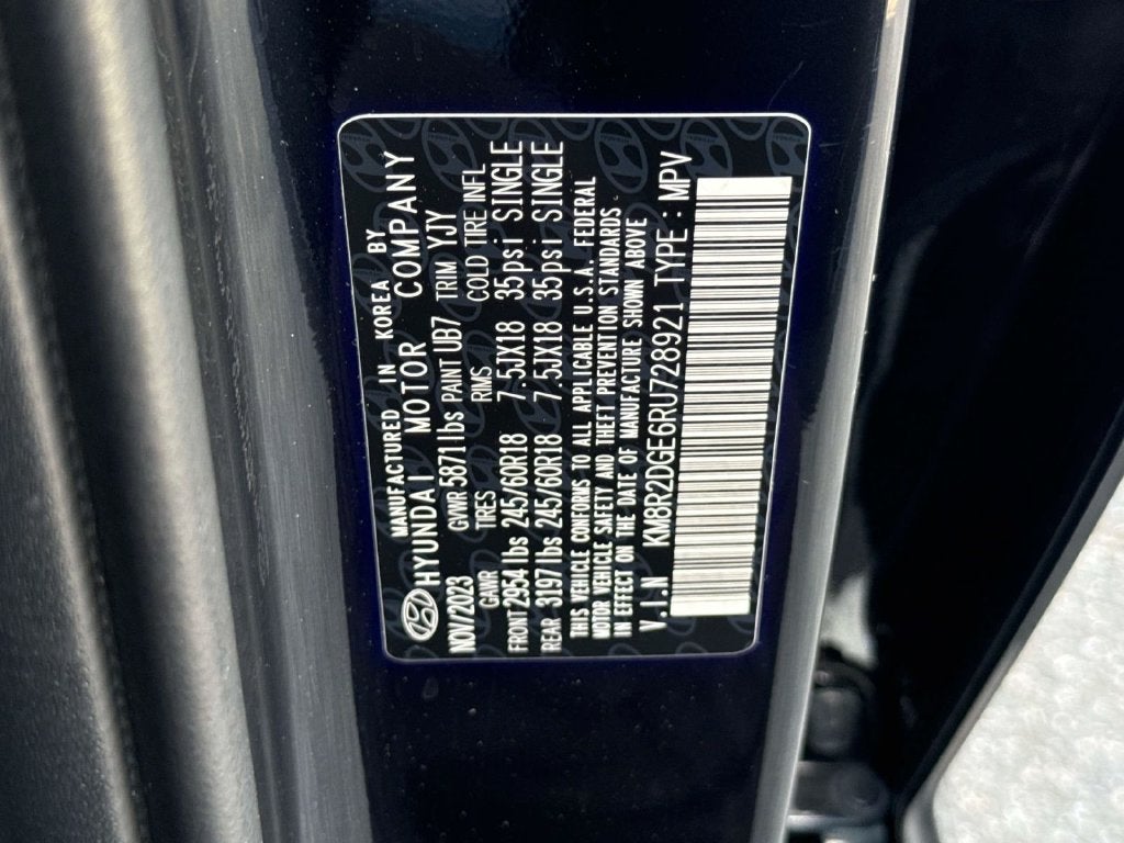 2024 Hyundai PALISADE SEL 7 Passenger