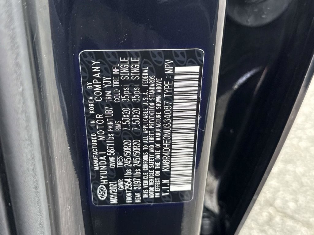 2021 Hyundai PALISADE SEL
