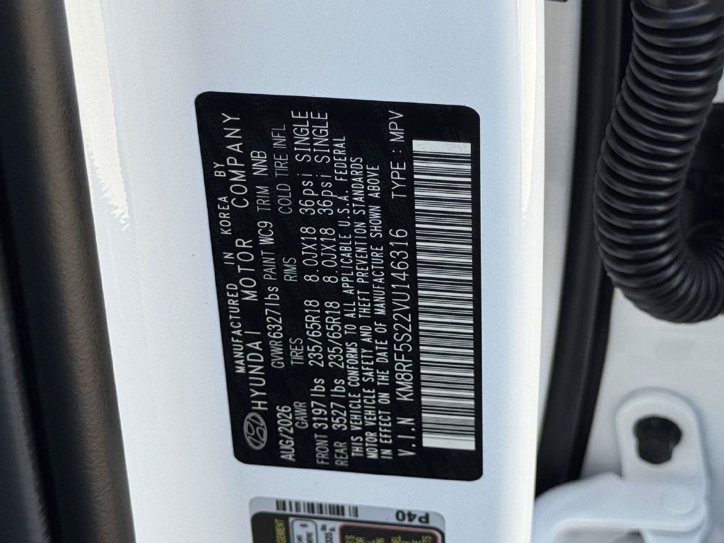 2027 Hyundai PALISADE SEL 7 Passenger