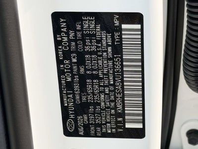 2027 Hyundai PALISADE HYBRID SEL Premium 8 Passenger