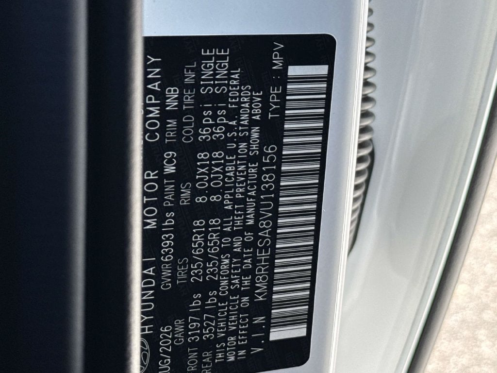 2027 Hyundai PALISADE HYBRID SEL Premium 8 Passenger