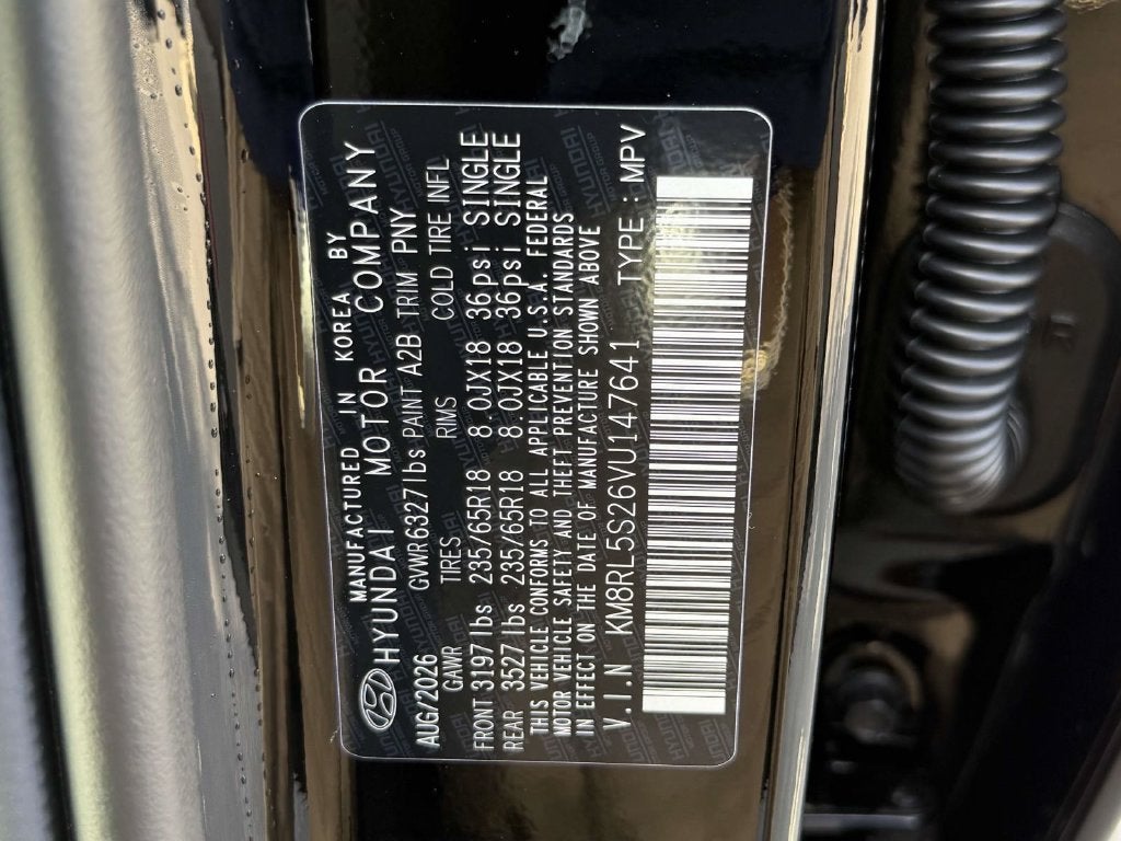 2027 Hyundai PALISADE SEL 7 Passenger