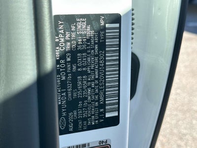 2027 Hyundai PALISADE SEL 8 Passenger