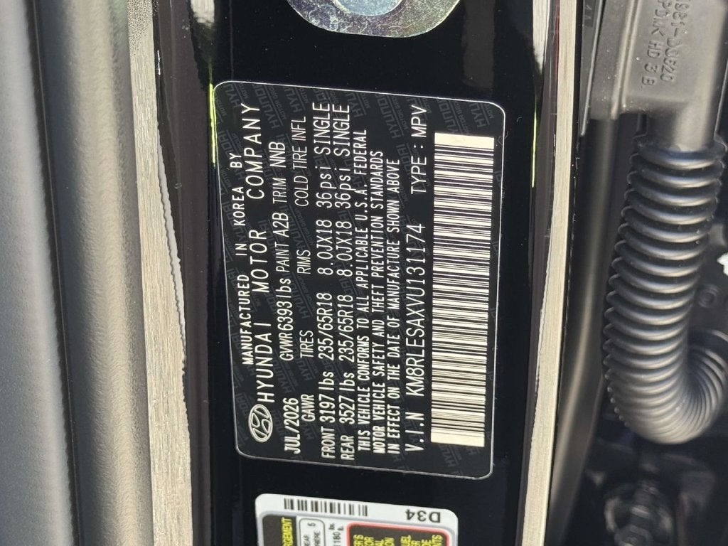 2027 Hyundai PALISADE HYBRID SEL 7 Passenger