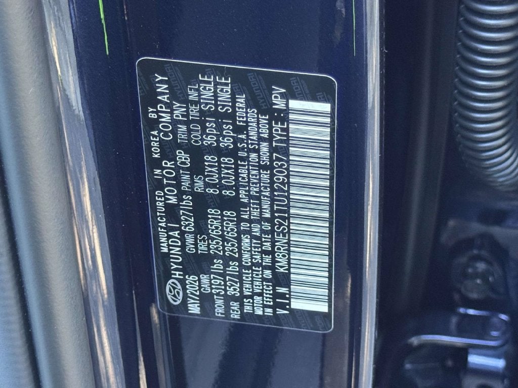 2026 Hyundai PALISADE SEL Premium 7 Passenger