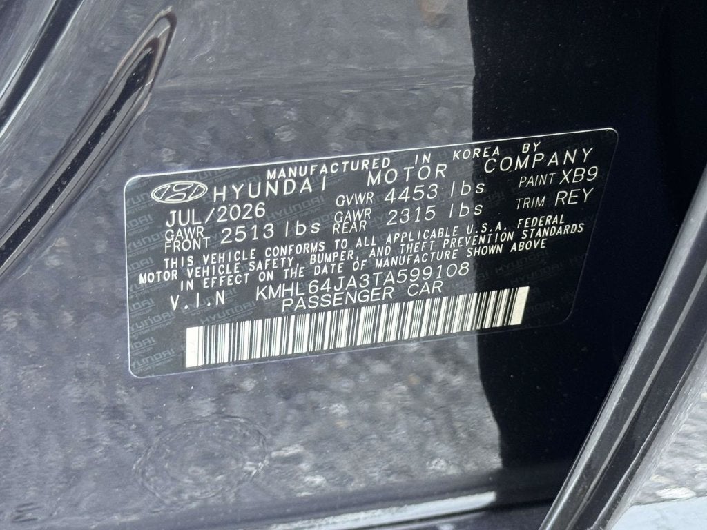 2026 Hyundai SONATA SEL Sport