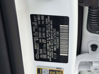 2026 Hyundai ELANTRA SE