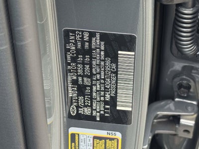 2026 Hyundai ELANTRA SE