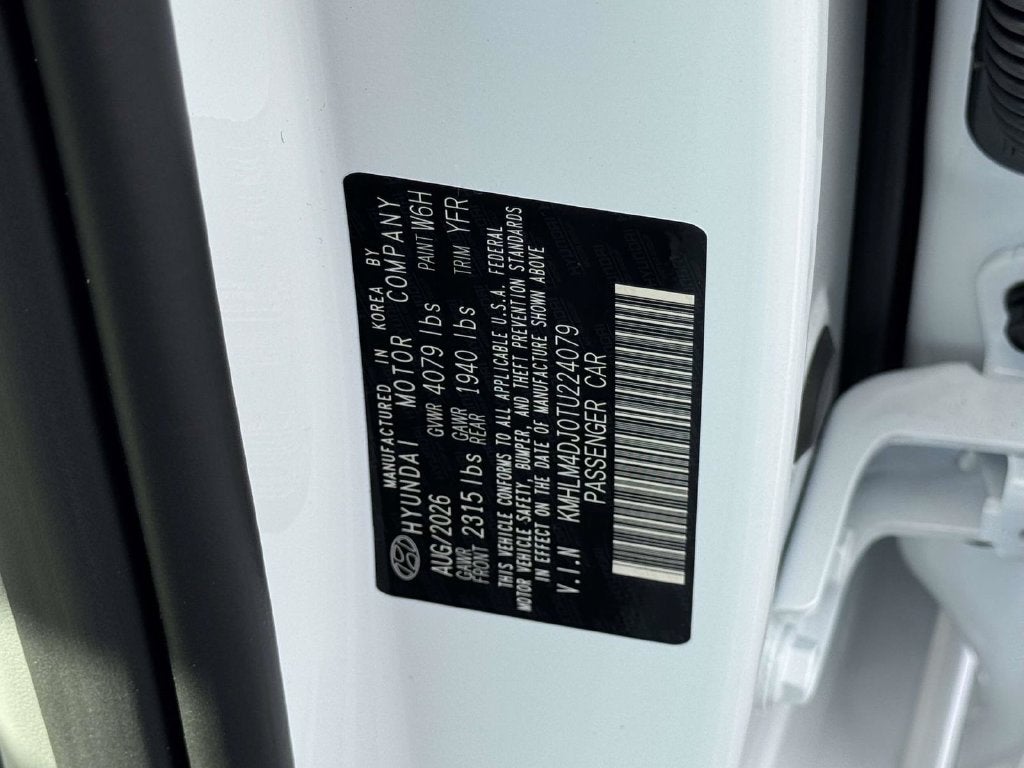 2026 Hyundai ELANTRA HYBRID Blue