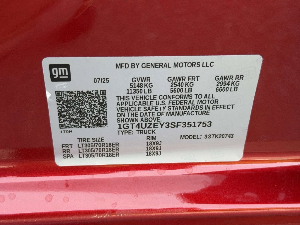 2025 GMC Sierra 2500HD AT4X