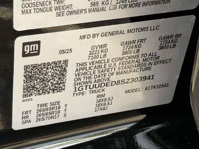 2025 GMC Sierra 1500 4WD Crew Cab Short Box SLT