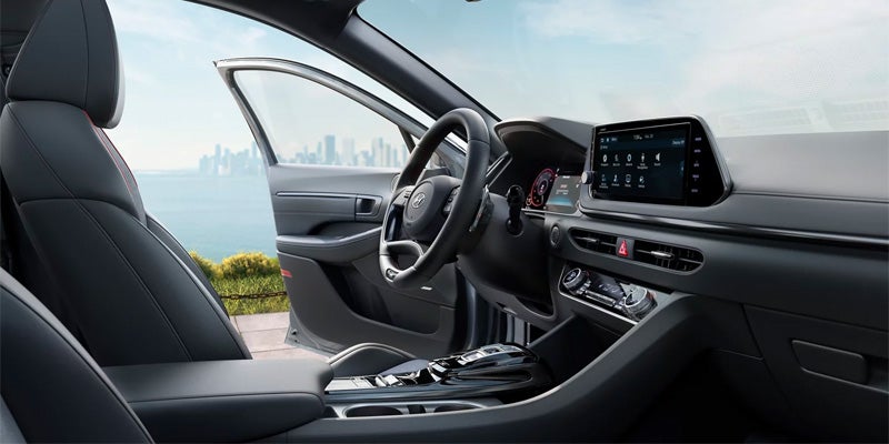 Hyundai Sonata N Line premium interior dashboard and cabin