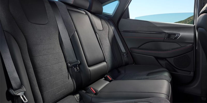 Hyundai Santa Fe spacious three-row interior seating