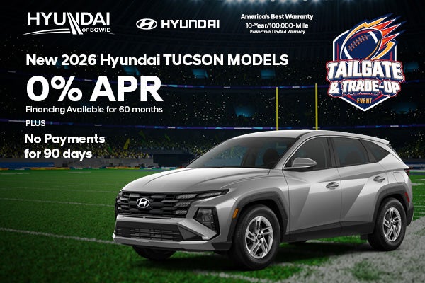New 2026 Hyundai Tucson Models